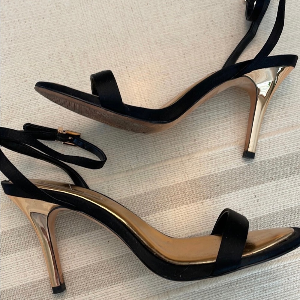 BCBG strappy heels.